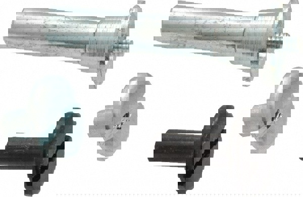 Deburring Wheel Mandrel: 1/4 Shank Dia, 3/16 Wheel Hole
