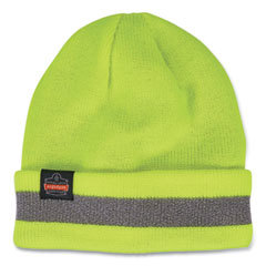 Balaclavas; Garment Style: Beanie ; Coverage: Head ; Size: Universal ; Color: High-Visibility Yellow ; Material: Acrylic ; High Visibility: Yes
