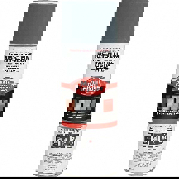 Enamel Spray Paint: Universal Gray, Gloss, 16 oz