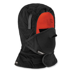 Winter Liners; Liner Type: Winter Liner ; Liner Length: Shoulder Length ; Color: Black ; Material: Polyester; Foam; Polyester Fleece ; Coverage: Face; Head ; Flame Resistant: No