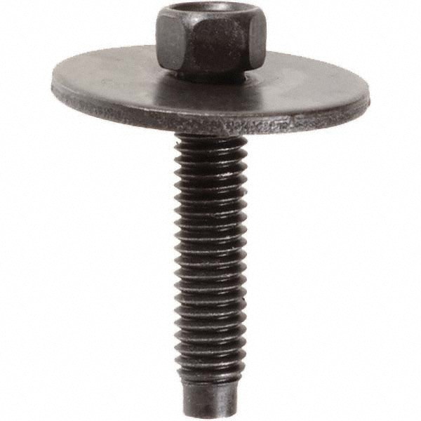 Hex Head Bolt: M6 x 1.00, 28 mm Length