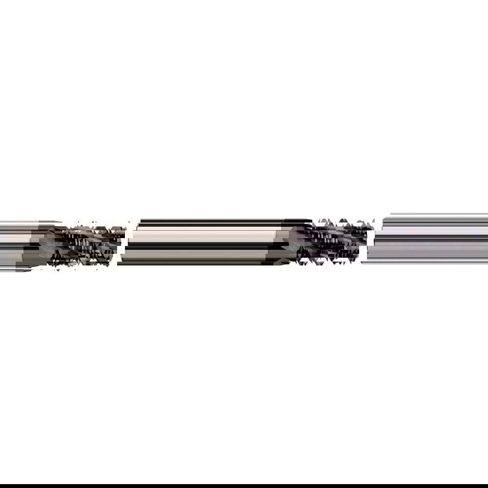 Helical Flute Thread Mill: M4.5x0.75, Internal/External, 3 Flute, 1/8