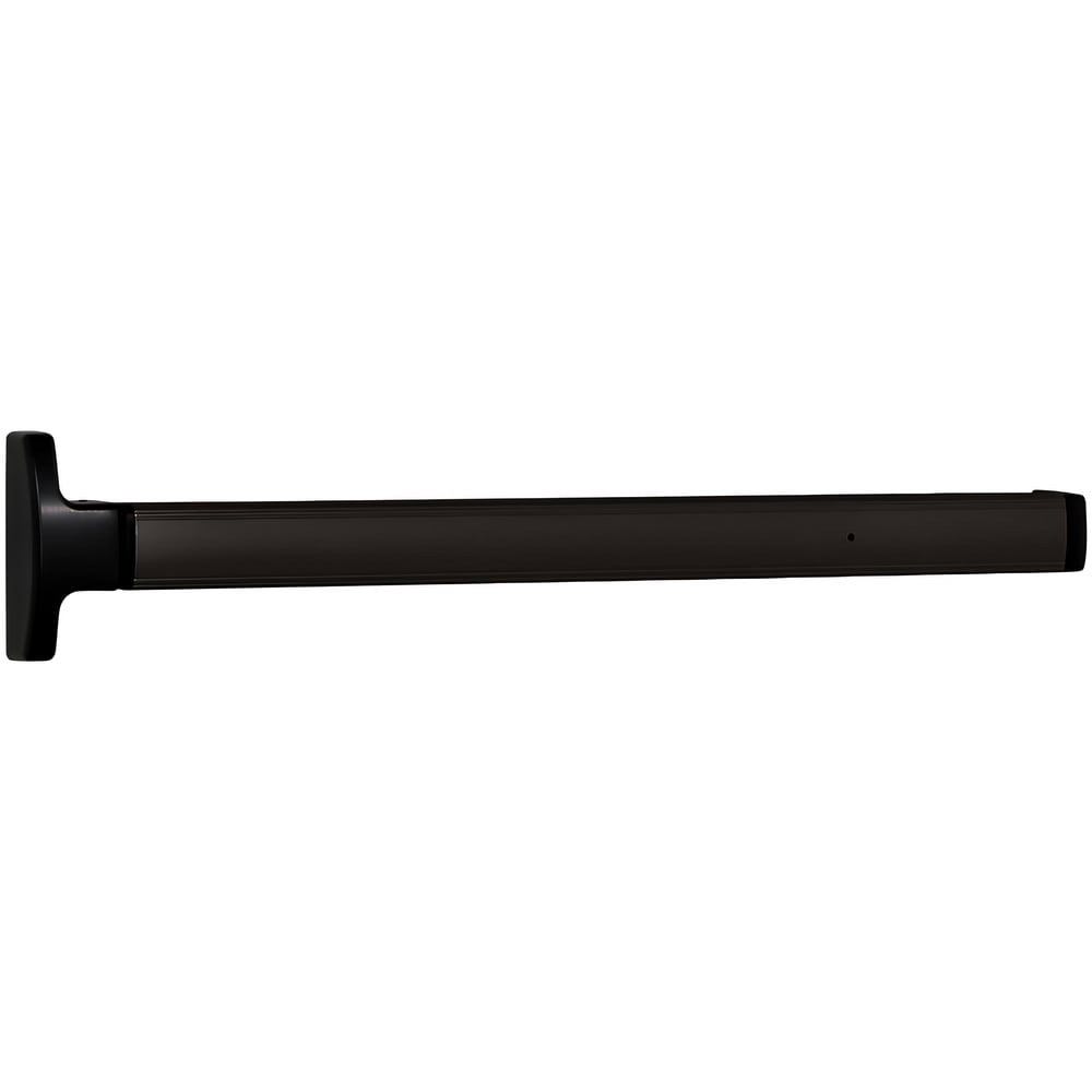 Vertical Bars; Type: Concealed Vertical Rod ; Rating: Non Rated ; Hand: Non-Handed ; Minimum Door Width: 2.5 (Inch); Maximum Door Width: 3.000 (Inch); Finish Coating: Black Anodized Aluminum