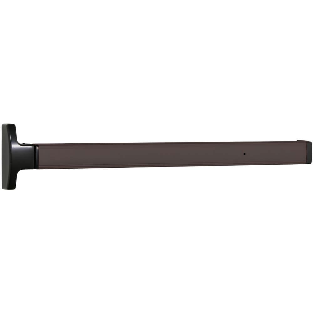 Vertical Bars; Type: Concealed Vertical Rod ; Rating: Non Rated ; Hand: Non-Handed ; Minimum Door Width: 2.5 (Inch); Maximum Door Width: 3.000 (Inch); Finish Coating: Dark Bronze; Anodized; Aluminum