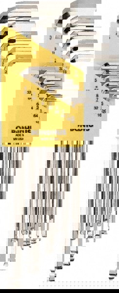 13 Piece L-Key Ball End Hex Key Set