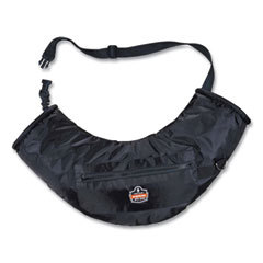 Winter Hand Warmer Muff: Black, Neoprene, Nylon & Polyester Fleece