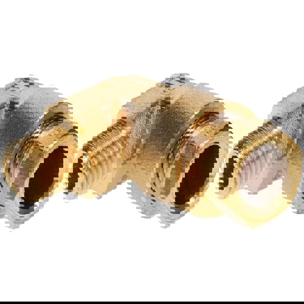 Compression Tube Male Elbow: 1/8