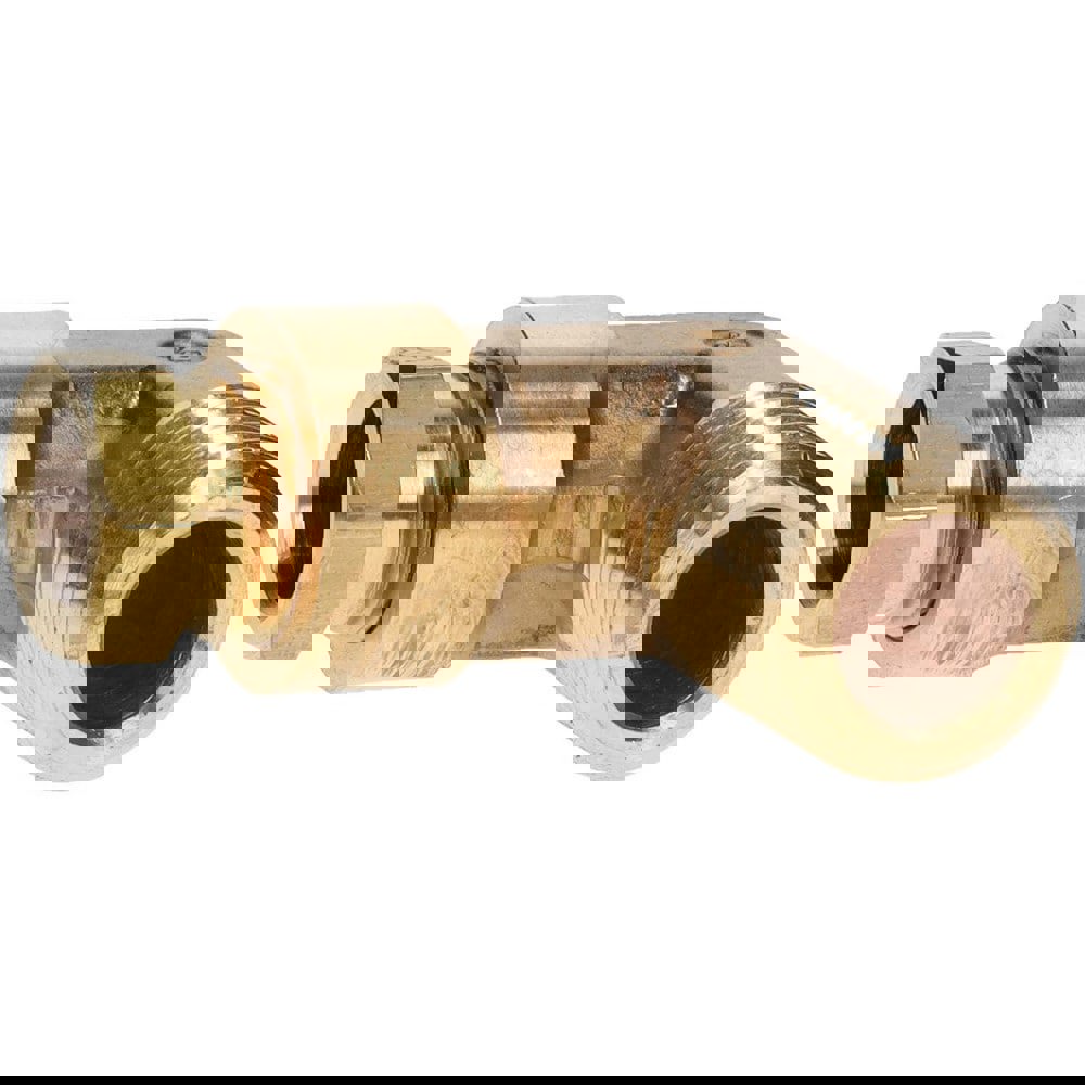 Compression Tube Male Elbow: 3/8