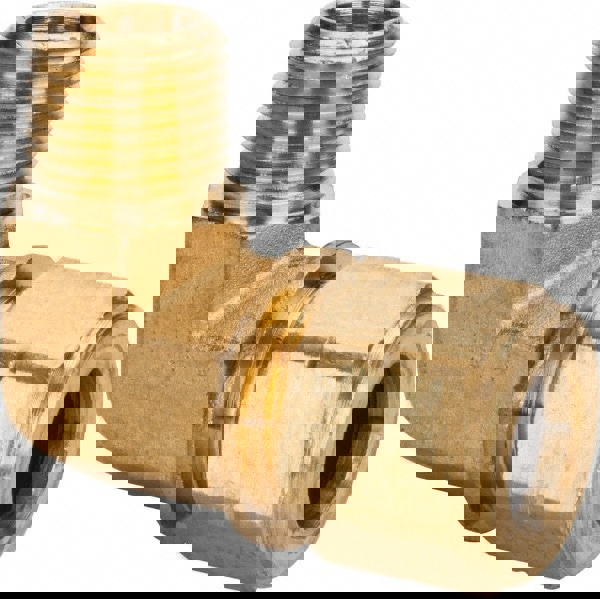 Compression Tube Male Elbow: 1/2-14