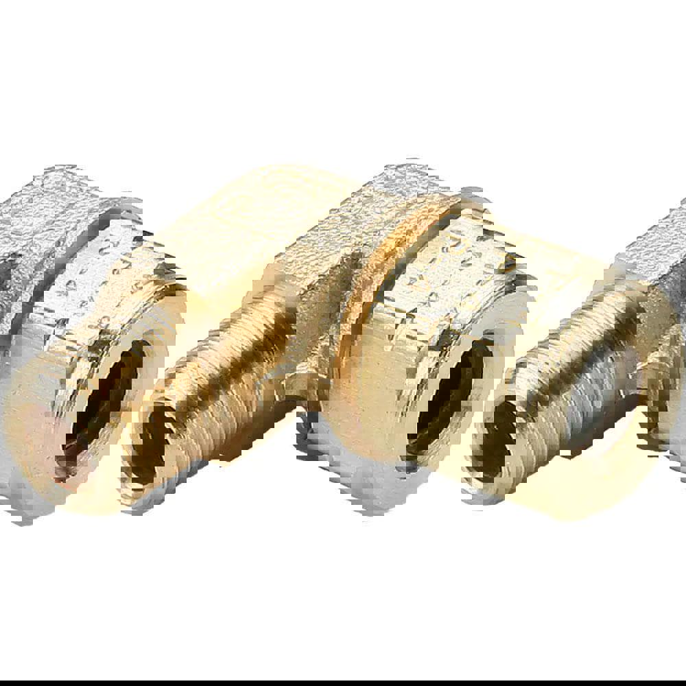 Compression Tube Male Elbow: 3/8-18