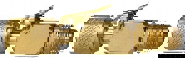 Straight Kwik Coupler to 45 Flare