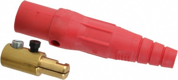3R NEMA Rated, 600 Volt, 400 Amp, 1/0 to 4/0 AWG, Cam, Single Set Screw, Male Single Pole Plug and Connector
