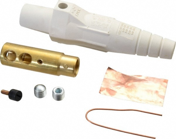 3R NEMA Rated, 600 Volt, 400 Amp, 1/0 to 4/0 AWG, Cam, Double Set Screw, Female Single Pole Plug and Connector