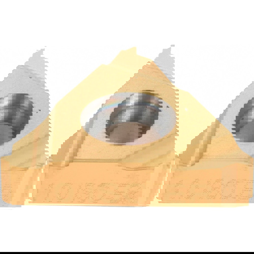 Laydown Threading Insert: 16 ER 1.0 ISO MXC, Solid Carbide