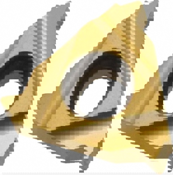 Laydown Threading Insert: 3/8IC EXT RH 11 TPI, Solid Carbide