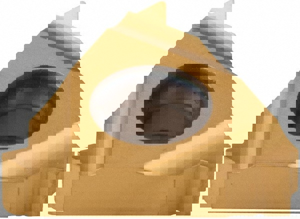 Laydown Threading Insert: 3/8IC EXT RH 13 TPI, Solid Carbide