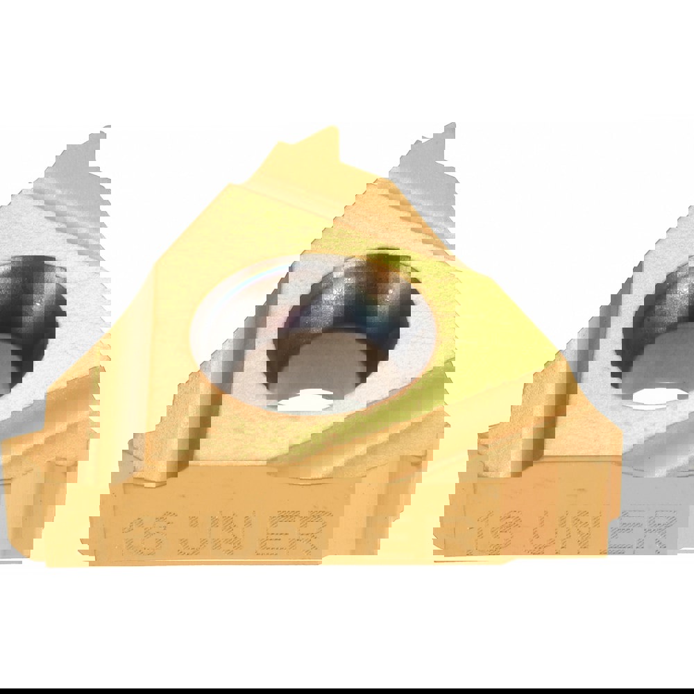 Laydown Threading Insert: 16 ER 16 UN BXC, Solid Carbide