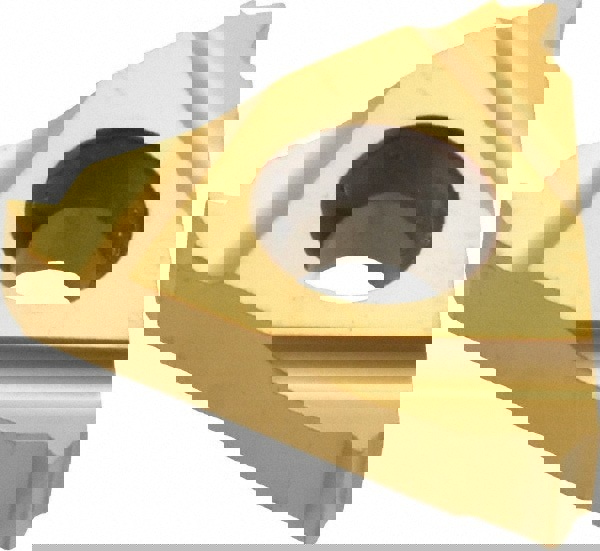 Laydown Threading Insert: 16 ER 18 NPTF MXC, Solid Carbide