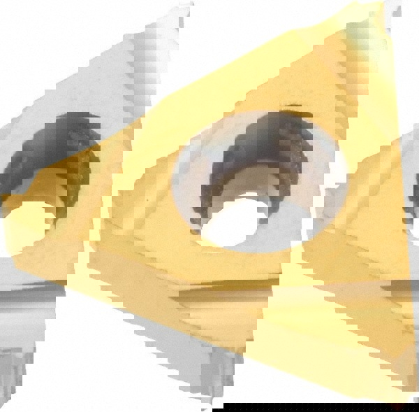 Laydown Threading Insert: 16 ER 27 NPTF BXC, Solid Carbide