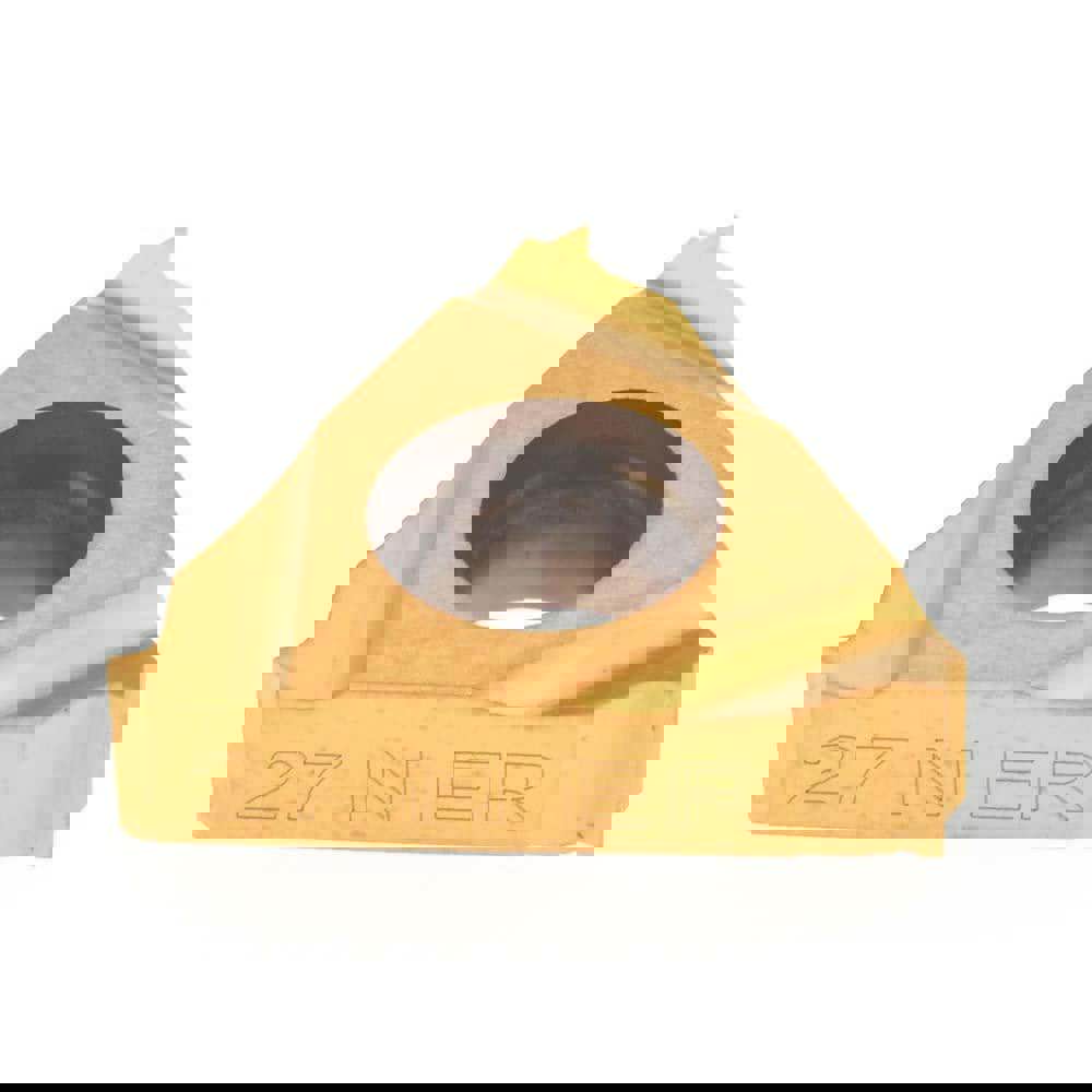 Laydown Threading Insert: 16ERZ27NPT HG330TR, Solid Carbide
