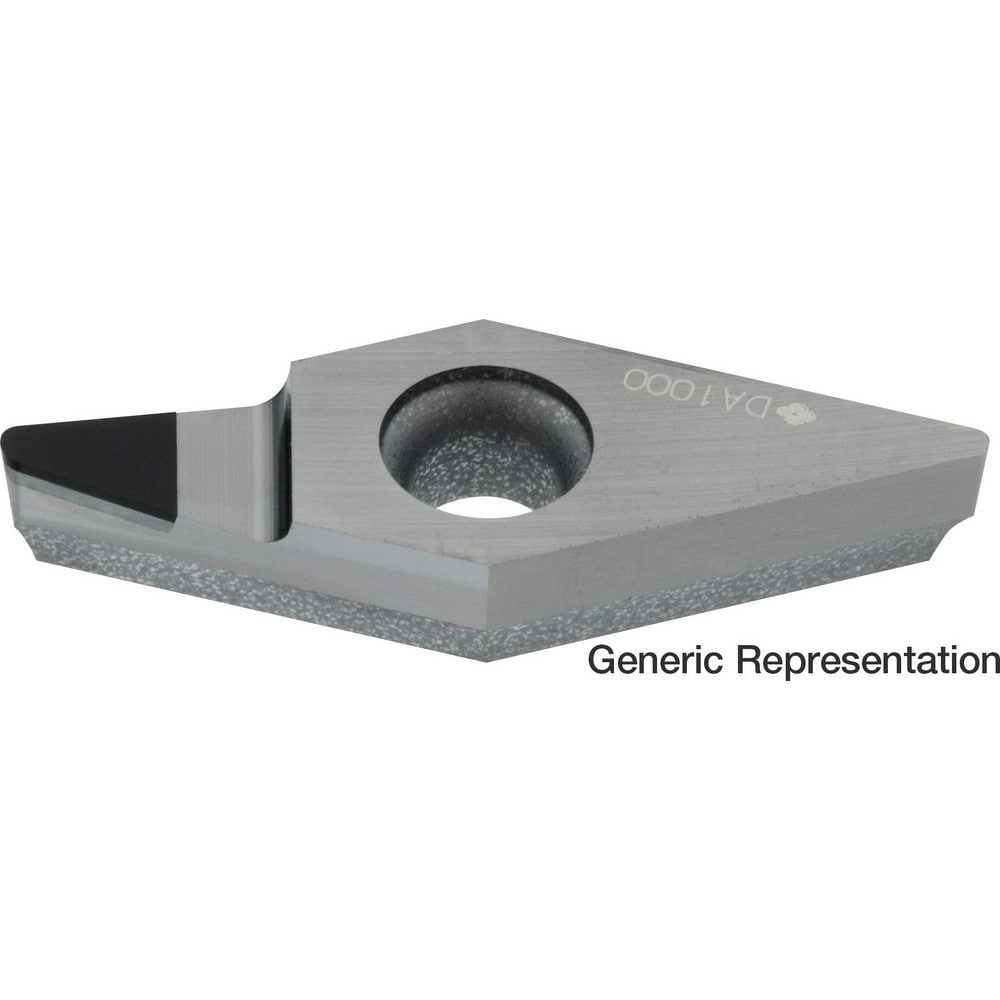 Turning Inserts; Relief Angle: 7.000 ; Insert Style: VCMX ; Corner Radius (mm): 1.20 ; Manufacturer Grade: DA1000 ; Coating/Finish: Uncoated ; Insert Hand: Neutral