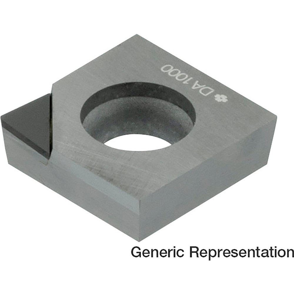 Turning Inserts; Relief Angle: 7.000 ; Insert Style: SCMX ; Corner Radius (mm): 0.10 ; Manufacturer Grade: DA1000 ; Coating/Finish: Uncoated ; Insert Hand: Neutral
