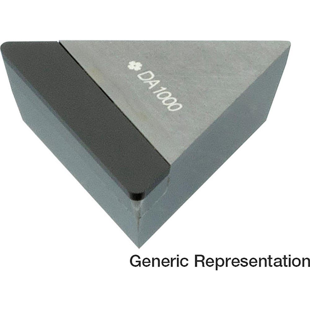 Turning Inserts; Relief Angle: 20.000 ; Insert Style: TEGN ; Corner Radius (mm): 0.40 ; Manufacturer Grade: DA1000 ; Coating/Finish: Uncoated ; Insert Hand: Neutral