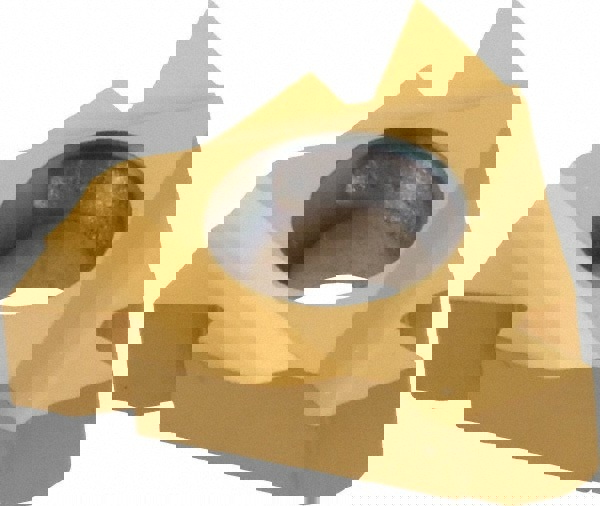Laydown Threading Insert: 16 INRH 8NPT MXC/GOLD, Solid Carbide