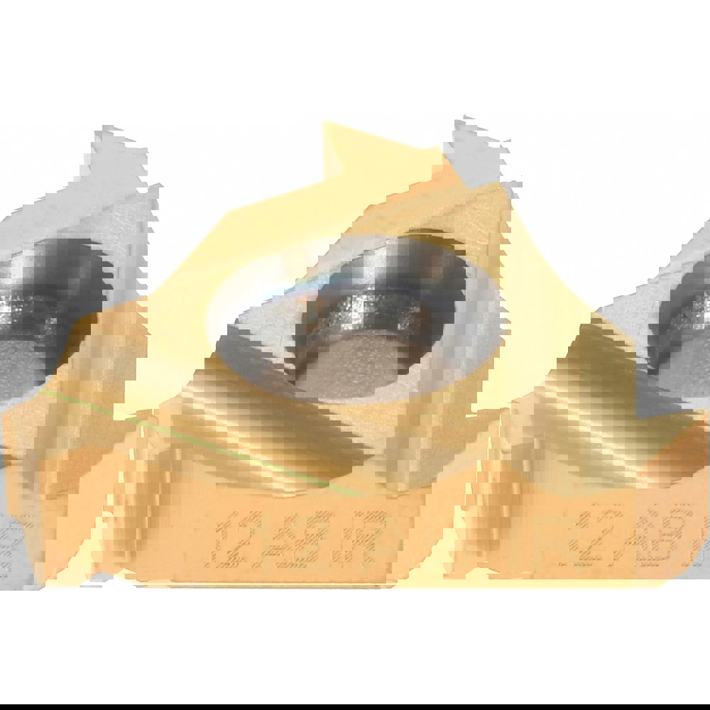 Laydown Threading Insert: 16 IR 12 ABUT MXC, Solid Carbide