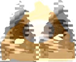 Laydown Threading Insert: 16 IR 8 STACME P25C, Solid Carbide