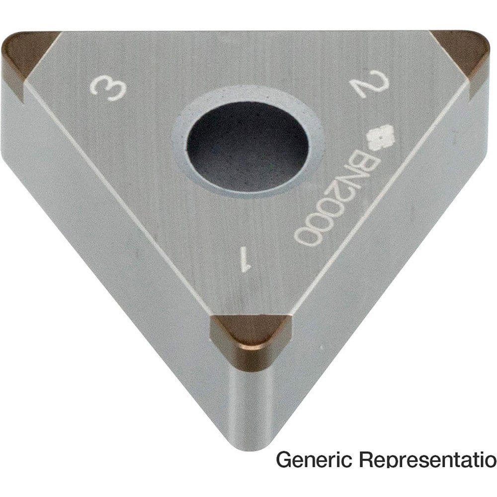 Turning Inserts; Relief Angle: 0.000 ; Insert Style: TNGA ; Corner Radius (mm): 0.40 ; Manufacturer Grade: BN7000 ; Coating/Finish: Uncoated ; Insert Hand: Neutral