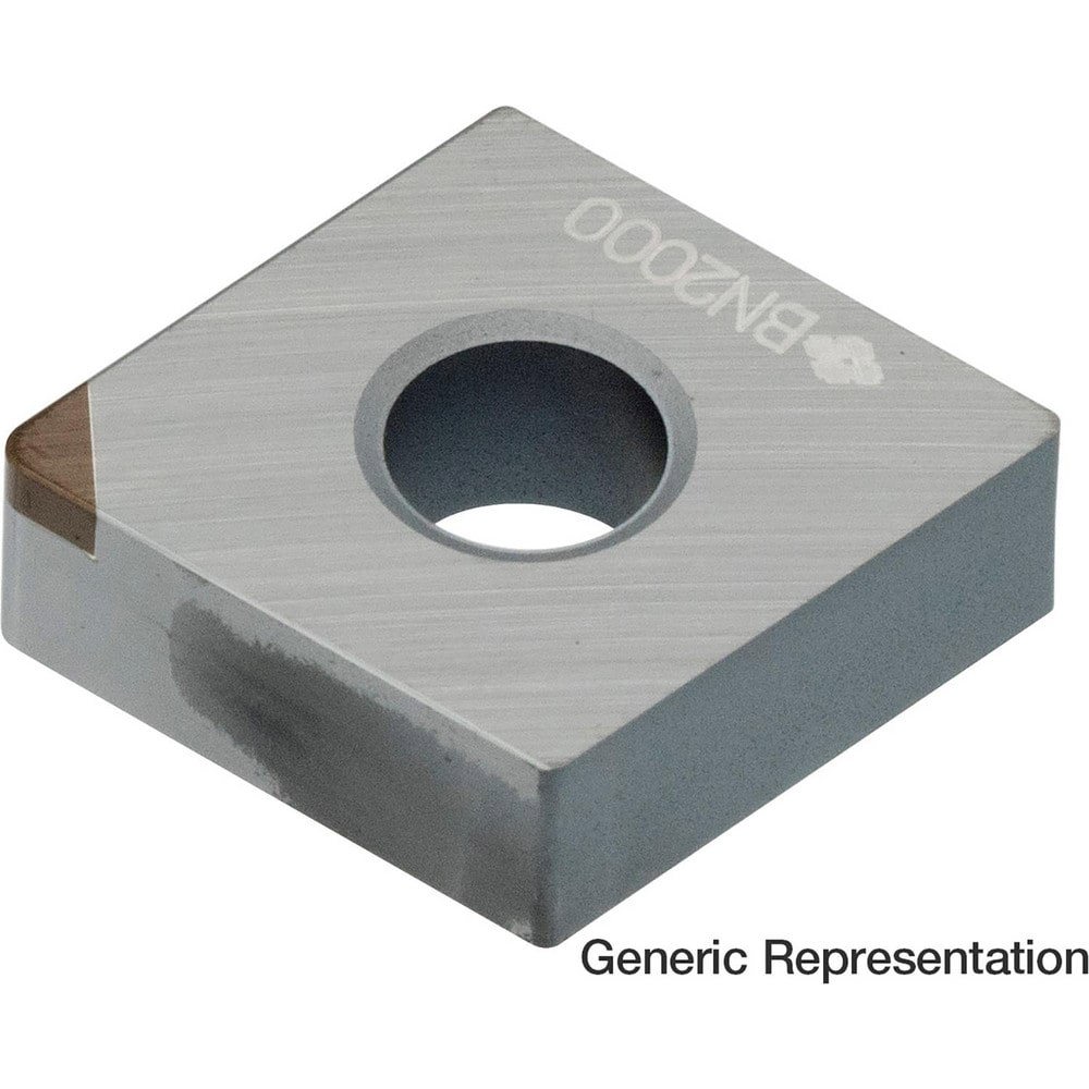 Turning Inserts; Relief Angle: 0.000 ; Insert Style: CNMA ; Corner Radius (mm): 0.80 ; Manufacturer Grade: BN7000 ; Coating/Finish: Uncoated ; Insert Hand: Neutral
