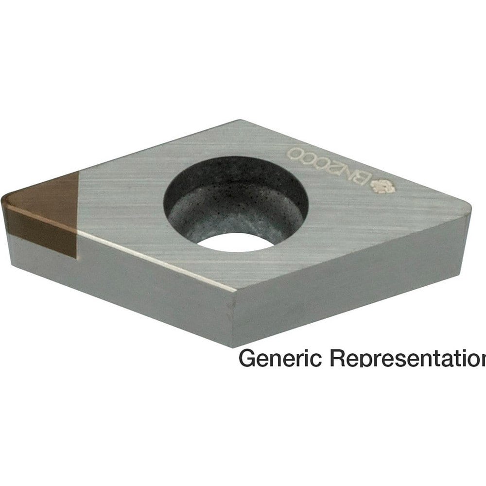 Turning Inserts; Relief Angle: 7.000 ; Insert Style: DCGA ; Corner Radius (mm): 0.20 ; Manufacturer Grade: BN7000 ; Coating/Finish: Uncoated ; Insert Hand: Neutral