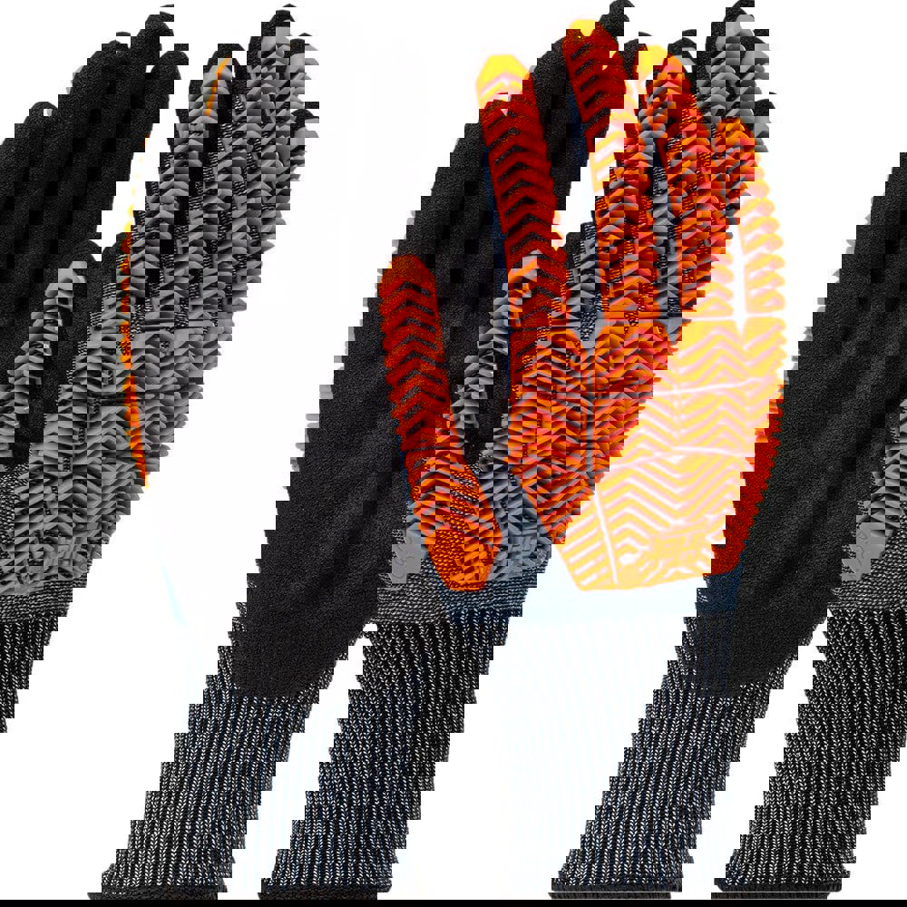 Cut & Puncture Resistant Gloves; Coating Material: Nitrile ; Coating Coverage: Palm & Fingers ; Glove Type: Cut-Resistant; Impact-Resistant ; Primary Material: HPPE Blend ; ANSI/ISEA Abrasion Resistance Level: 4 ; Color: Black; Gray; Orange