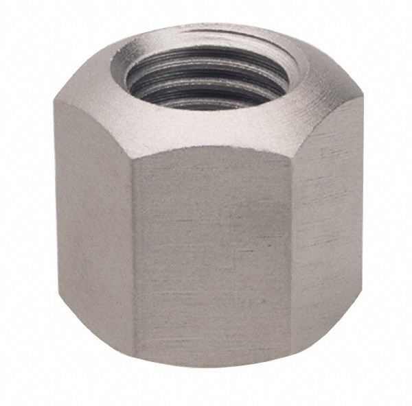 Spherical Fixture Nuts; System of Measurement: Metric ; Thread Size (mm): M16x2.00 ; Width Across Flats (Decimal Inch): 0.9449 ; Width Across Flats (mm): 24.00 ; Height (mm): 24.00 ; Height (Decimal Inch): 0.9449