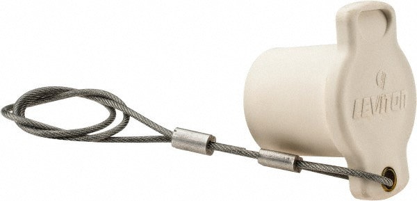 3R NEMA Rated, Female, White Single Pole Protective Cap