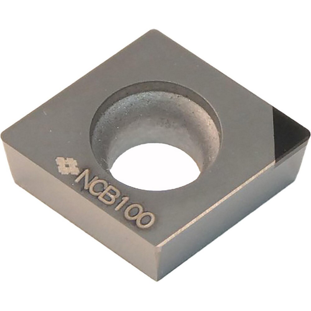 Turning Inserts; Relief Angle: 7 ; Insert Style: CCG ; Corner Radius (mm): 0.80 ; Corner Radius (Decimal Inch): 0.0315 ; Included Angle: 80.0 ; Manufacturer Grade: NCB100