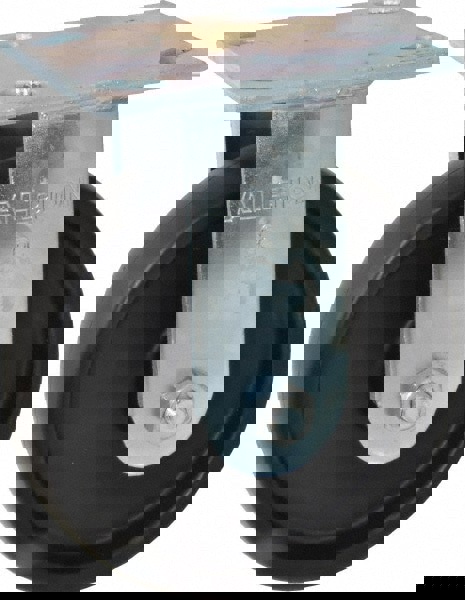 Rigid Top Plate Caster: Polypropylene, 6