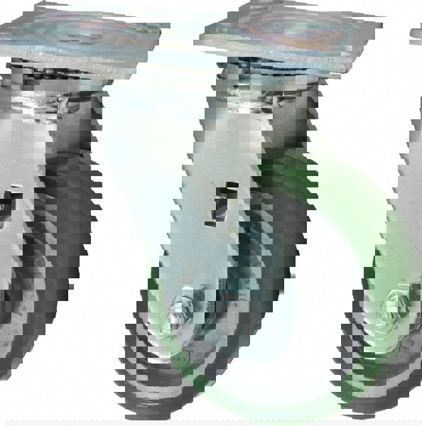 Swivel Top Plate Caster: Polyurethane, 4