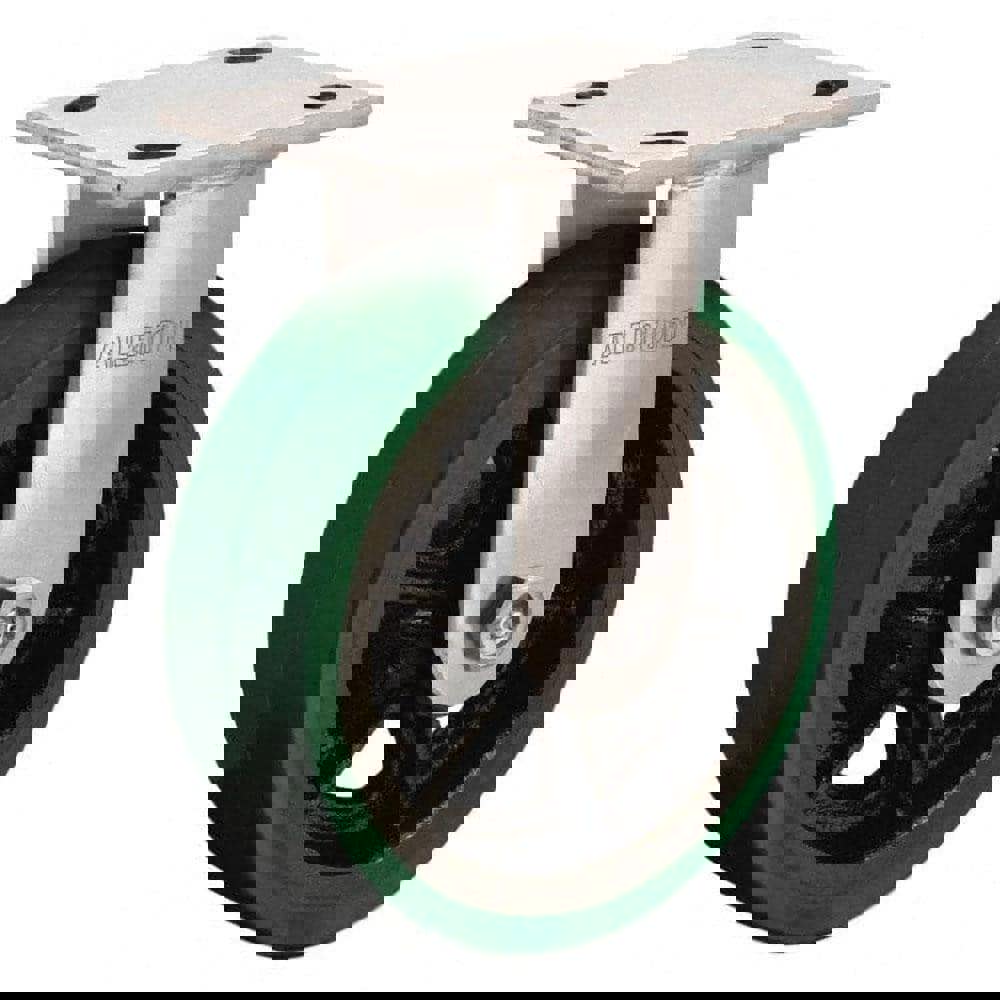 Rigid Top Plate Caster: Polyurethane, 5