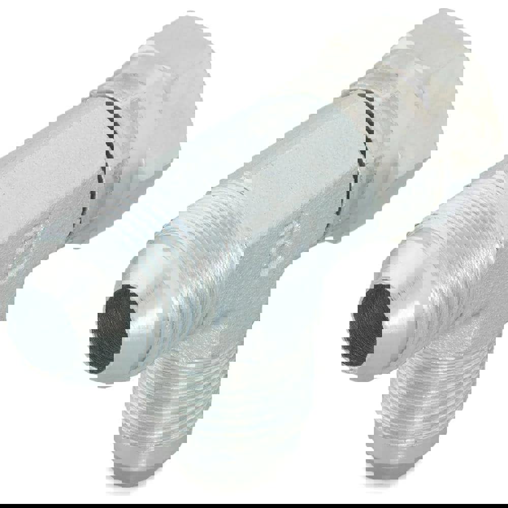 Steel Flared Tube Swivel Nut Run Tee: 1