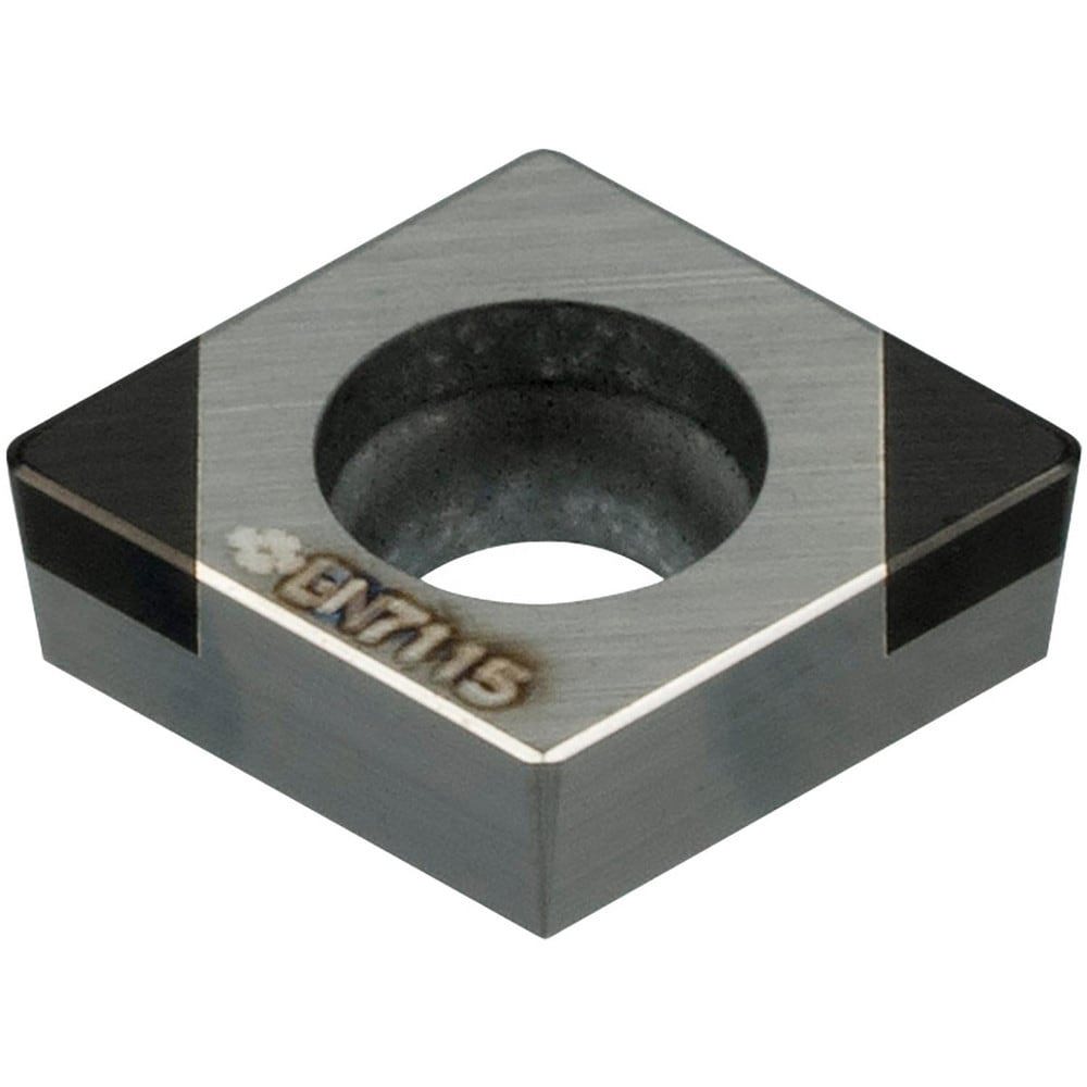 Turning Inserts; Relief Angle: 7.000 ; Insert Style: CCGA ; Corner Radius (mm): 0.40 ; Manufacturer Grade: BN7115 ; Coating/Finish: Uncoated ; Insert Hand: Neutral