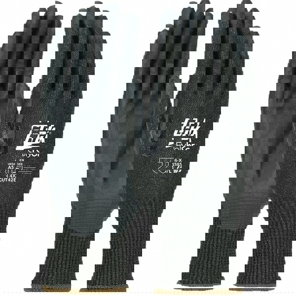 Cut-Resistant Gloves: Size M, ANSI Cut A5, NeoFoam, Polykor Xrystal