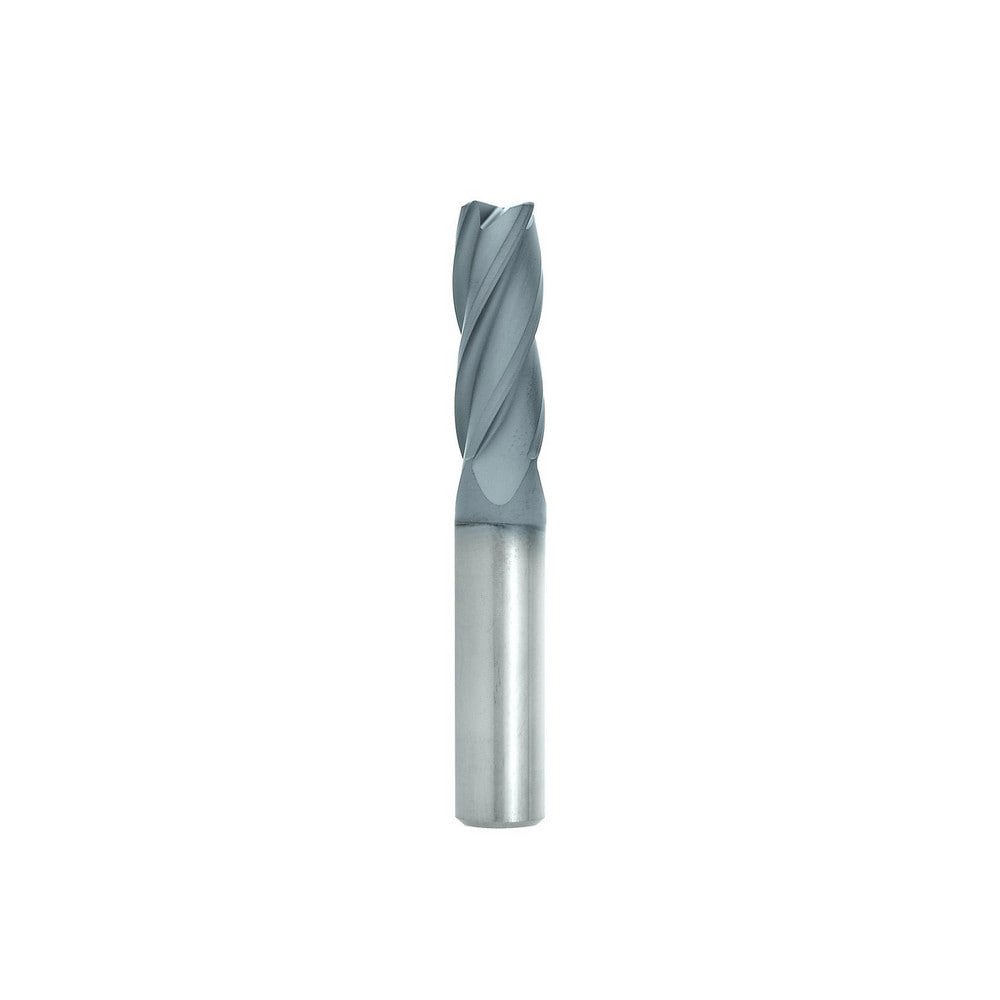 Corner Radius End Mill: 1/4