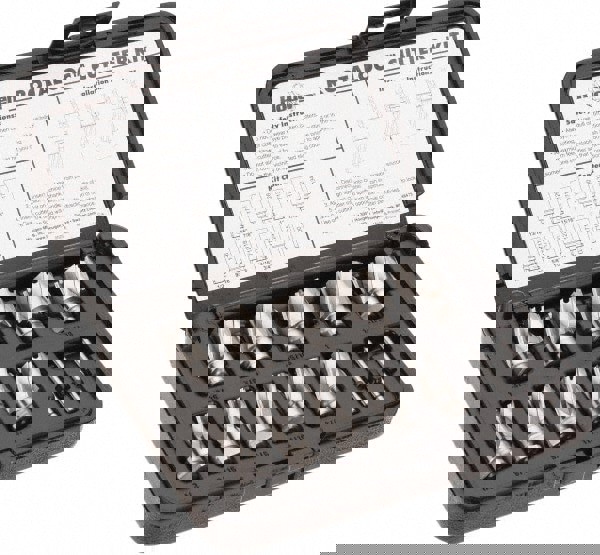 11 Piece, 1/2 to 1-1/16