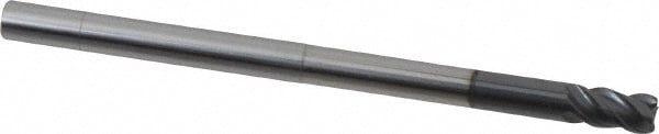 Corner Radius End Mill: 1/4