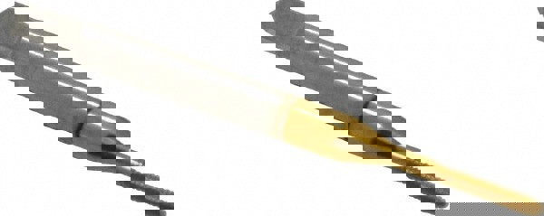 Thread Forming Tap: M1.6x0.35 Metric Coarse, 4H Class of Fit, Bottoming, High Speed Steel, TiN Coated