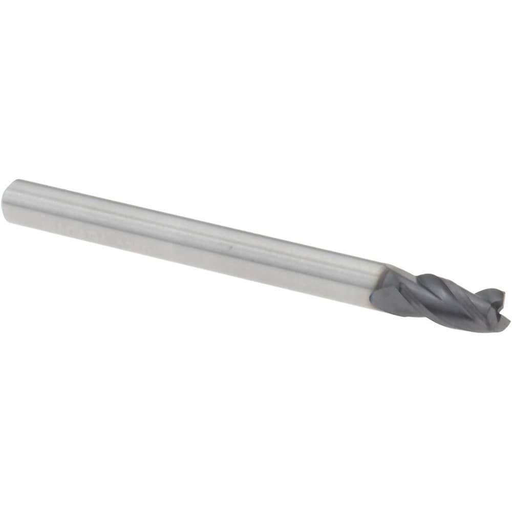 Corner Radius End Mill: 1/8