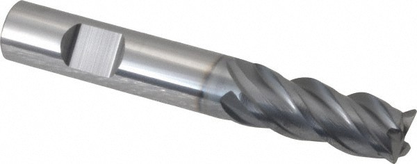 Corner Radius End Mill: 3/8
