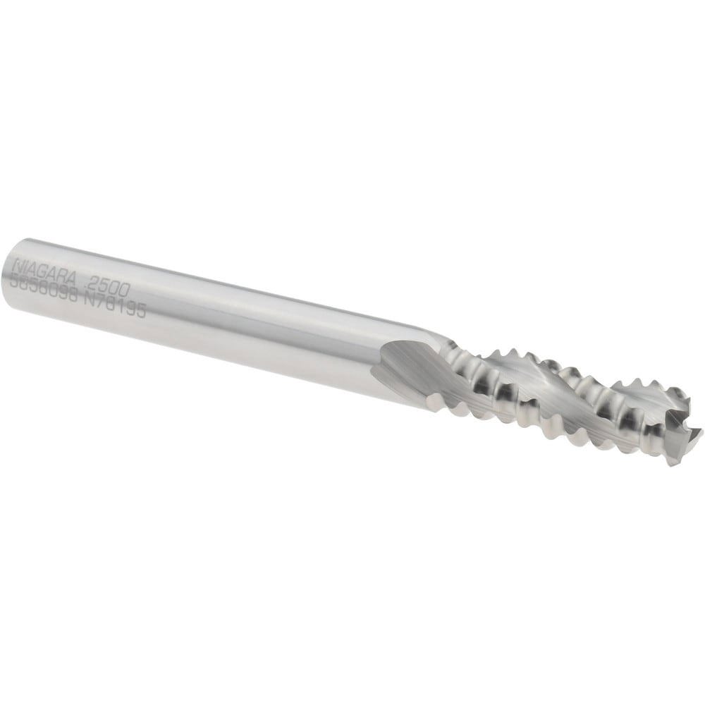 Roughing End Mill: 1/4